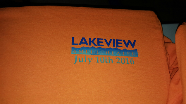 front of the same shirt for Phish